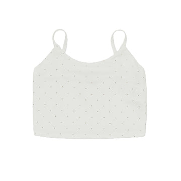 Top girl con strass