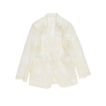 Giacca Girl in georgette con ricamo