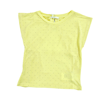 T-shirt Girl con strass