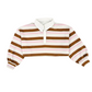 Polo corta Girl a righe
