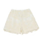 Shorts Girl in georgette ricamato