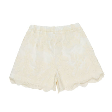 Shorts Girl in georgette ricamato