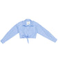 Camicia Girl corta con strass