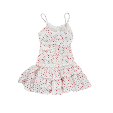 Abito Girl a pois con balza