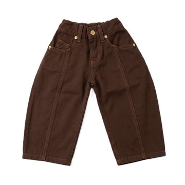 Pantalone Girl in denim Barrel Fit