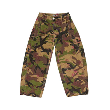 Pantalone Jeans Bambina mimetico