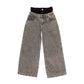 Jeans Baggy Bambina con vita a bustino