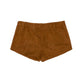 Shorts Bambina in velluto raso
