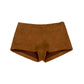 Shorts Bambina in velluto raso
