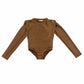Body lurex Bambina manica lunga