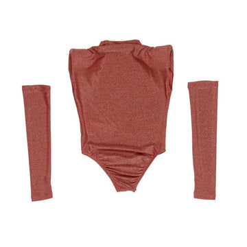 Body Bambina + manicotti lurex