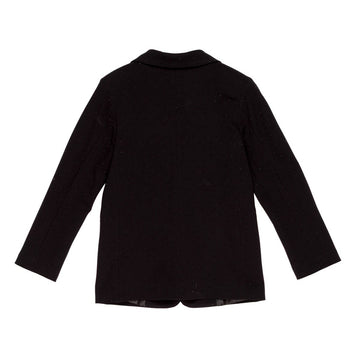 Giacca Bambina con strass monopetto