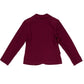 Giacca Bambina monopetto Bordeaux