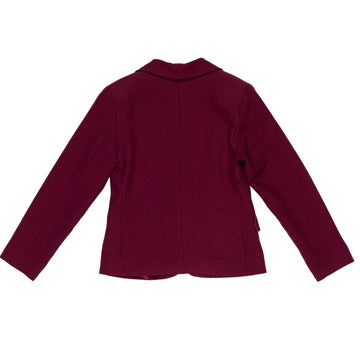 Giacca Bambina monopetto Bordeaux