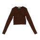 Pullover Cropped Bambina a coste