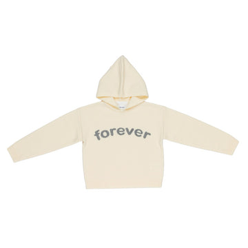 Maglia Bambina "Forever" con cappuccio