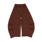 Pantalone Ampio Bambina Tessuto fluido