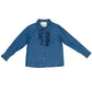 Camicia Jeans Bambina con rouche