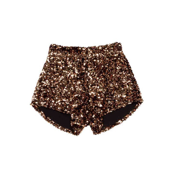 Shorts corto Bambina in paillettes
