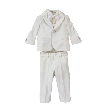 Completo neonato Battesimo con giacca e panciotto