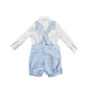 Completo camicia + salopette +papillon