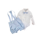 Completo camicia + salopette +papillon