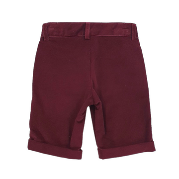 Pantalone corto velluto millerighe raso Aletta