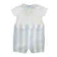 Tutina neonato in cotone jersey a righe