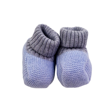 Scarpina neonato in lana extrafine 100%