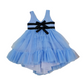 Abito Bimba cerimonia in tulle con balze