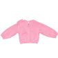Felpa bambina neoprene con fiocco