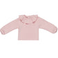 Felpa bimba in neoprene con rouches