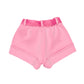 Shorts Bambina in neoprene con cintura