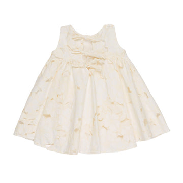 Abito Bimba in cotone ricamato