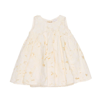 Abito Bimba in cotone ricamato