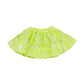 Gonna Bimba in organza ricamata