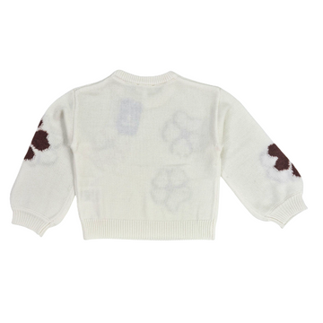Maglioncino Bimba cropped in filo lana
