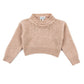 Maglia Bimba Cropped con strass