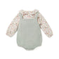 Completo Neonata Slopette in maglia e Camicia
