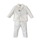 Completo neonato giacca cerimonia 5pezzi