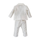 Completo neonato giacca cerimonia 5pezzi