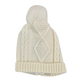 Cappellino neonati in pura lana con rombi
