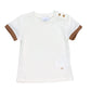 T-shirt baby lino e cotone Manuel Ritz