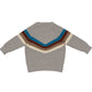 Pullover Bimbo girocollo a coste