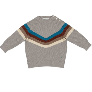 Pullover Bimbo girocollo a coste