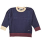 Pullover girocollo bambino bicolore