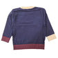 Pullover girocollo bambino bicolore