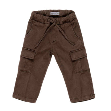 Pantalone baby cargo con elastico