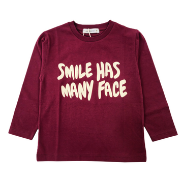 T-shirt Boy manica lunga con stampa