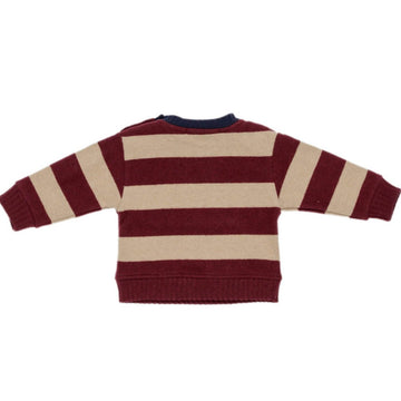 Felpa maglia bambino a righe